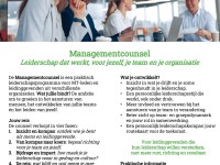 Leiderschapsprogramma leidinggevenden